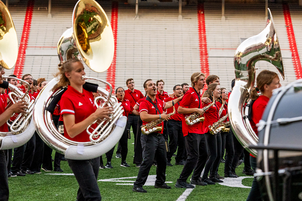 Cornhusker Marching Band makes debut Sept. 16 Nebraska Today