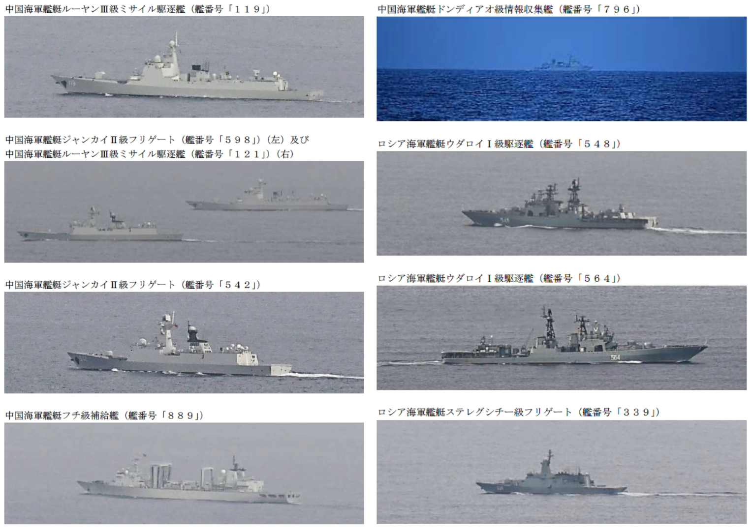 RussianChinese Warship Group Pulls into Qingdao USNI News