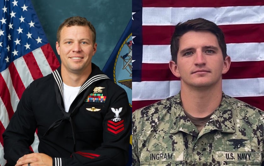 Navy Identifies 2 Navy SEALs Lost in Boarding Action in Arabian 
