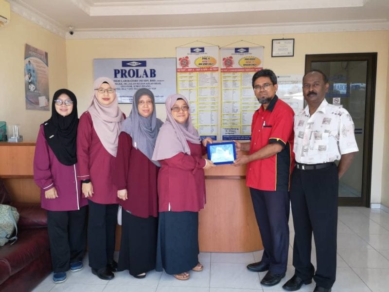 Industrial visit to ProMedi Laboratory and Questra