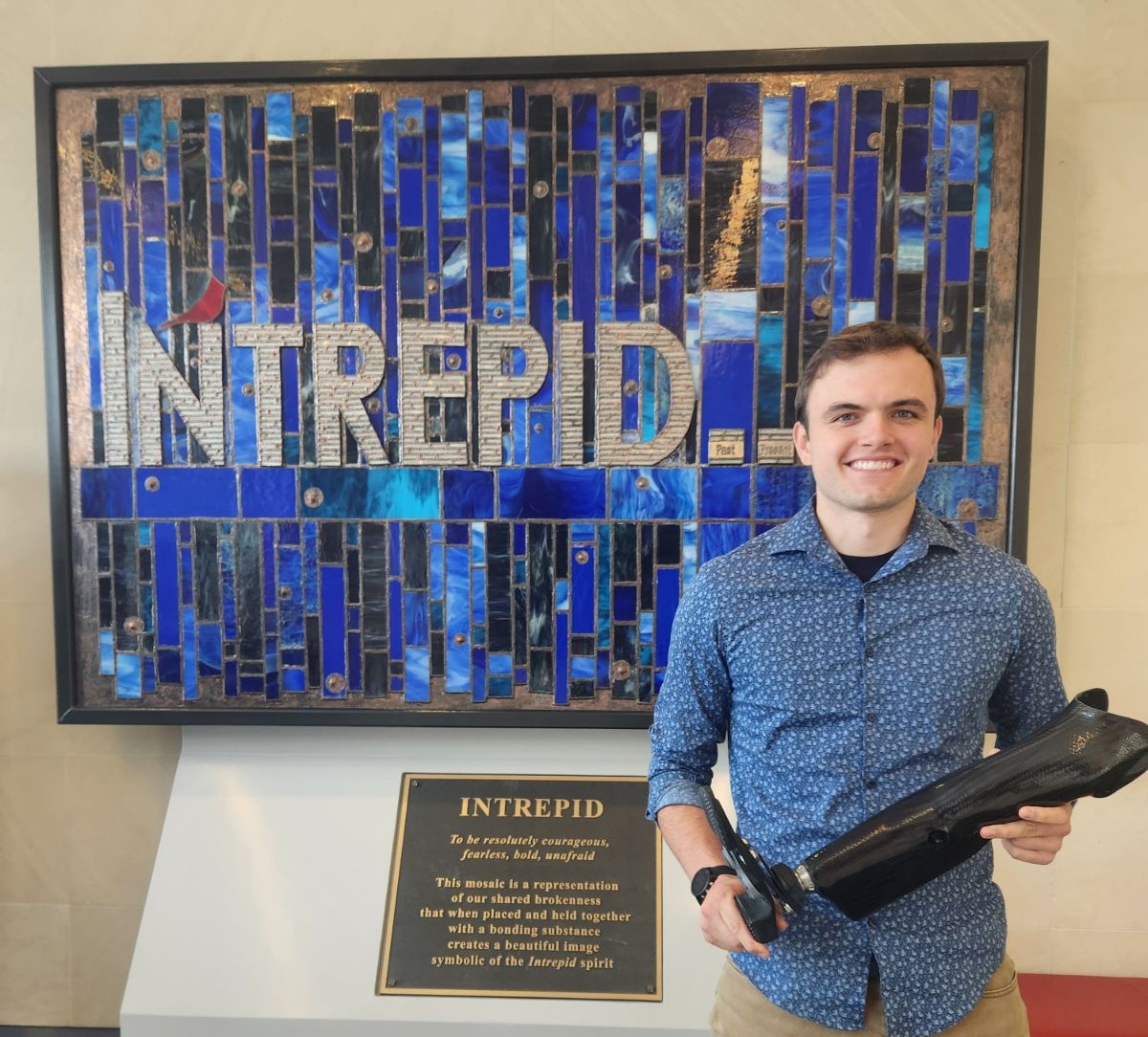 Mechanical engineering graduate student designs prosthetic for Army