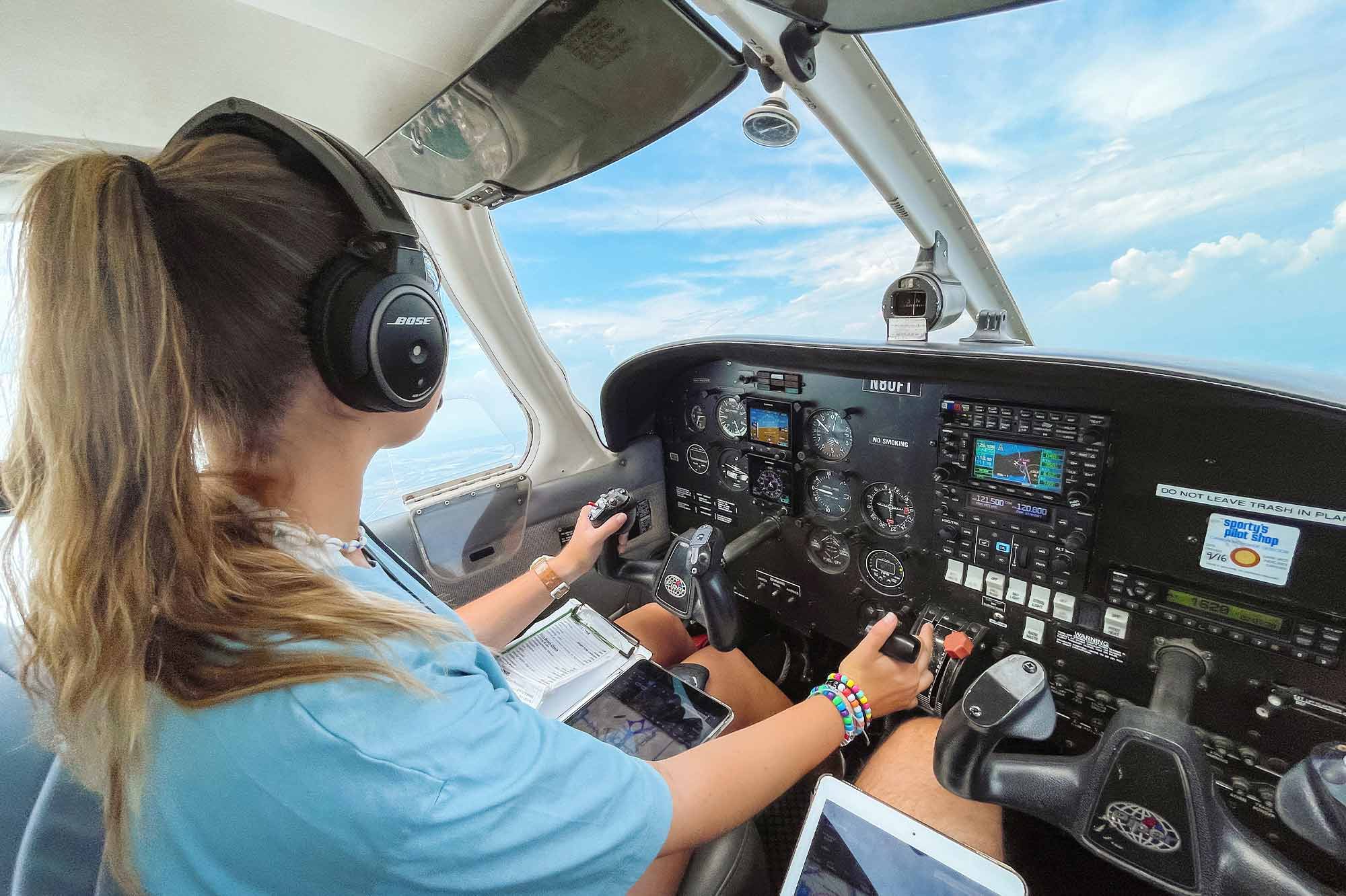 Balancing Class and the Clouds UVA Student Is Also a Private Pilot