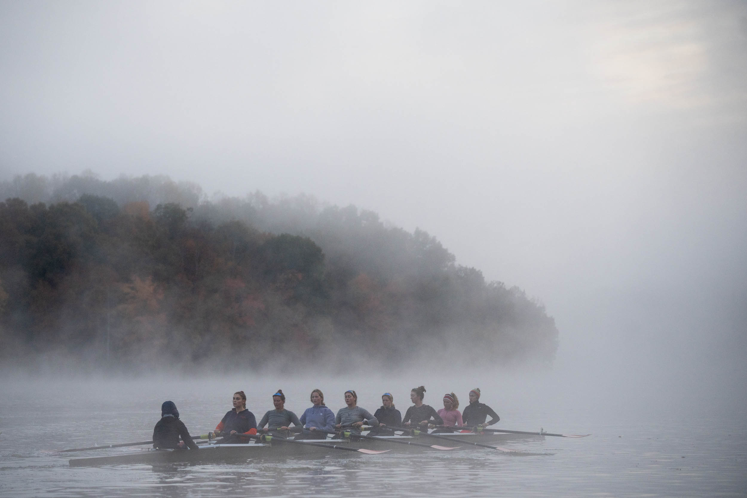 So Many Mornings On the Water With Virginia Women’s Rowing Team