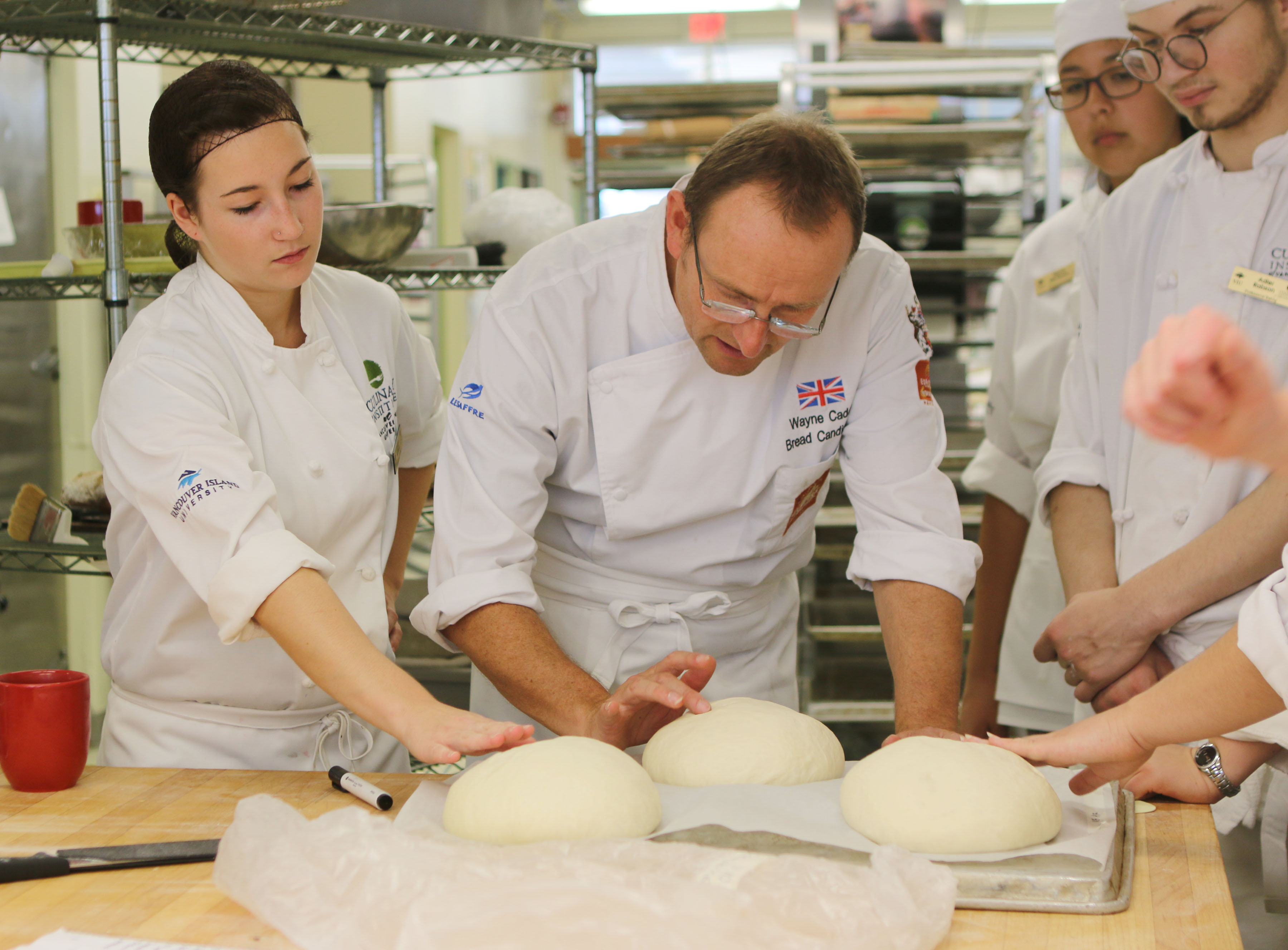 VIU Baking Students Train with UK Baking Superstar News Vancouver Island University Canada