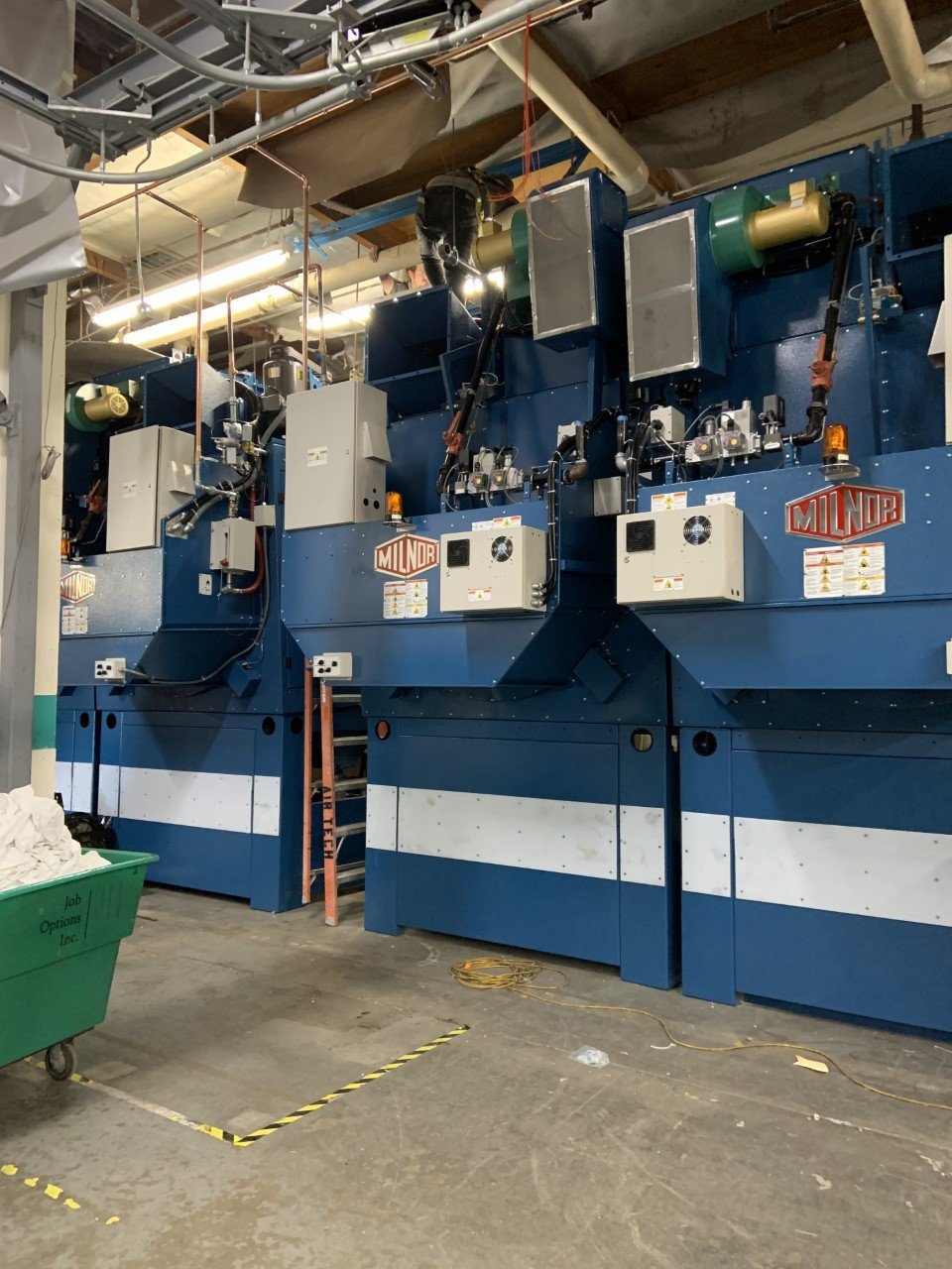 Milnor Laundry Equipment Improves Commercial Laundry's Operating
