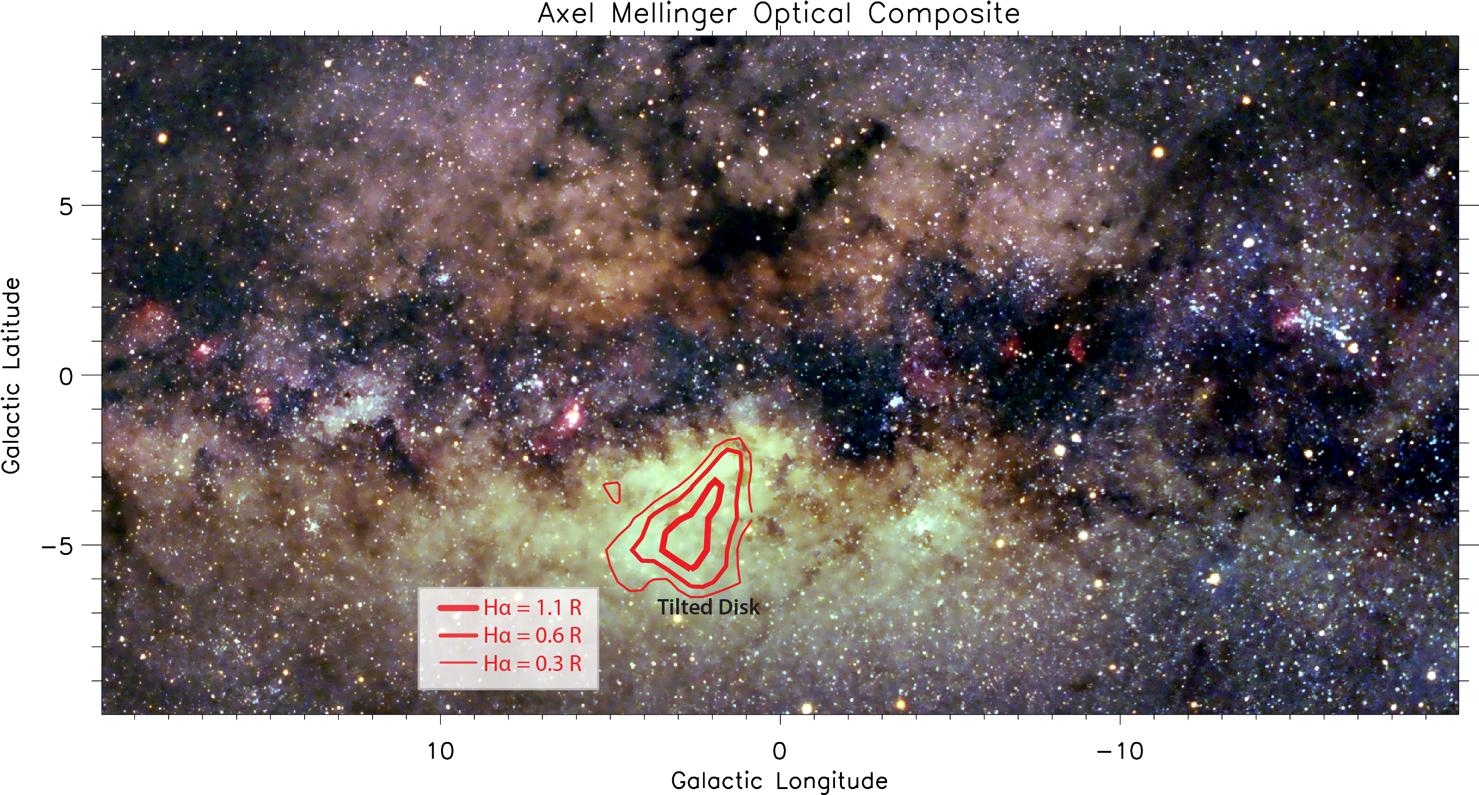 Peering under galactic dust, study reveals radiation at