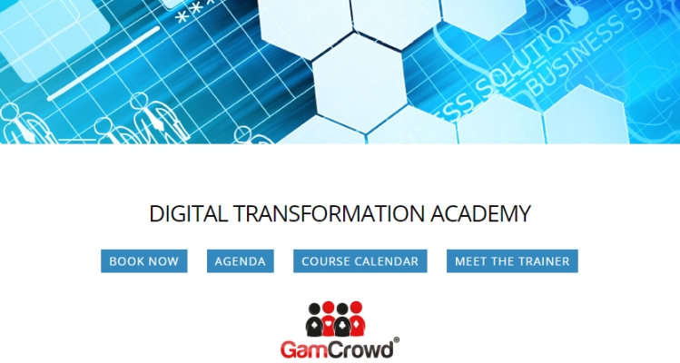 Digital Transformation Course to be held 1920 September in Cambridge, UK