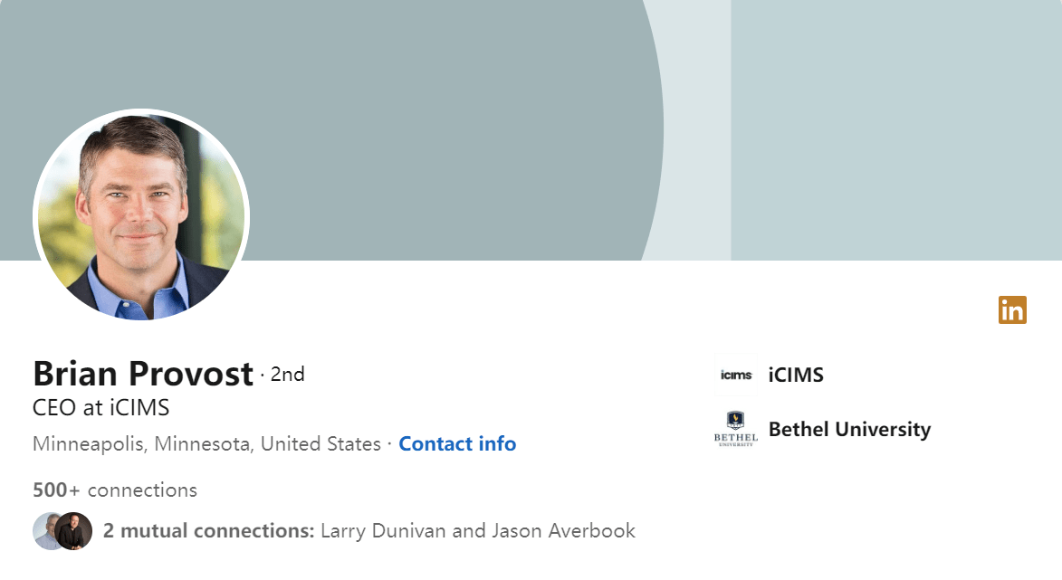 ICIMS Names Brian Provost As Chief Executive Officer DHRMap