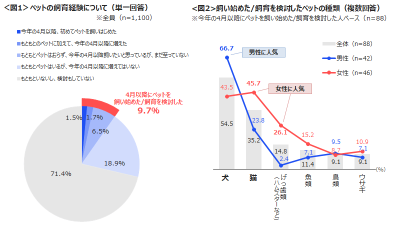 コロナ禍のペット需要 きっかけは『癒されるから』 一方、2割は飼い方・育て方調べず (2020年12月1日) エキサイトニュース(2/3)