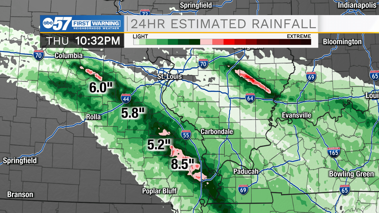 Extreme rainfall has nearly erased severe drought