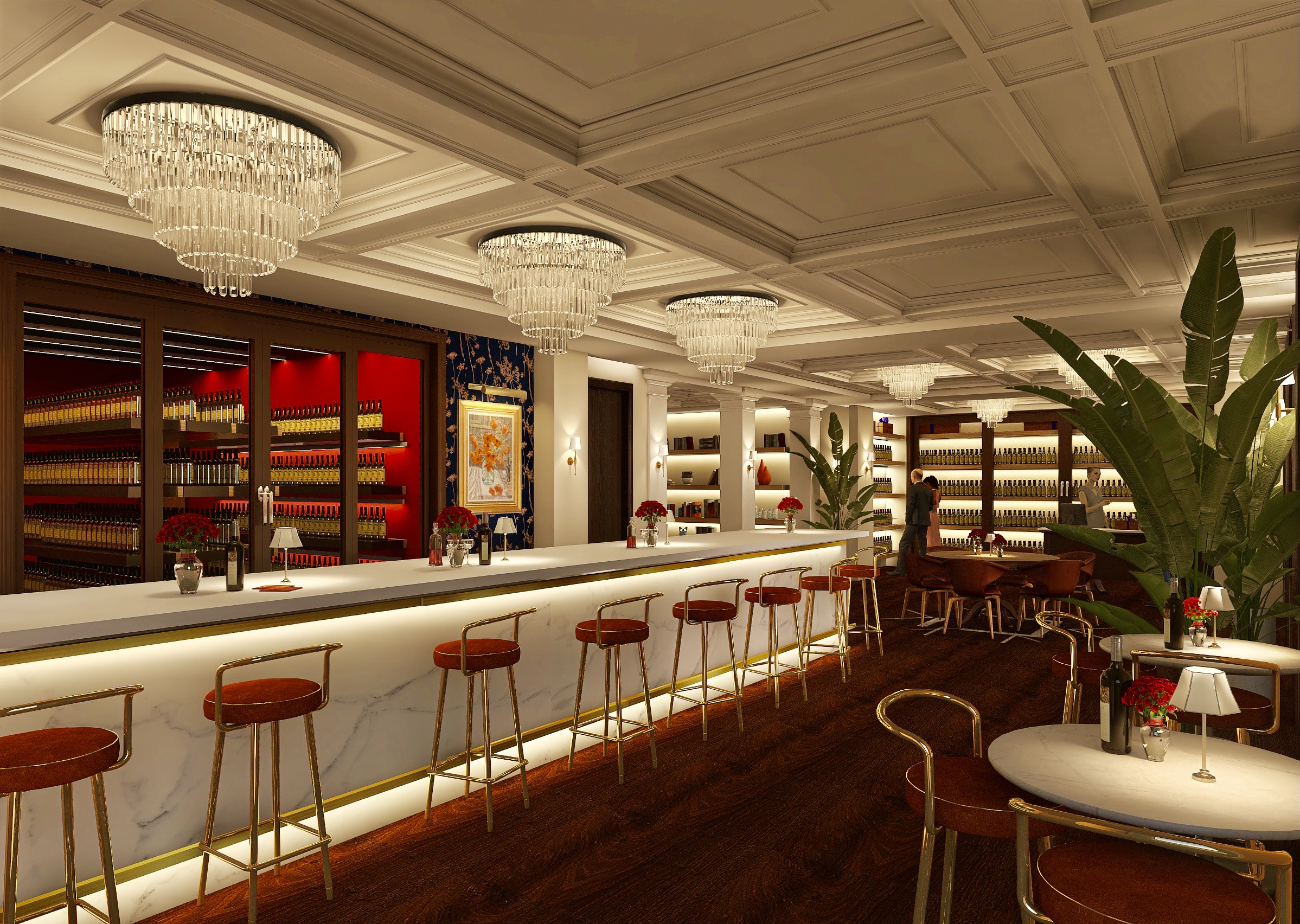 Wine Bar & Wine Store NewSchool of Architecture & Design