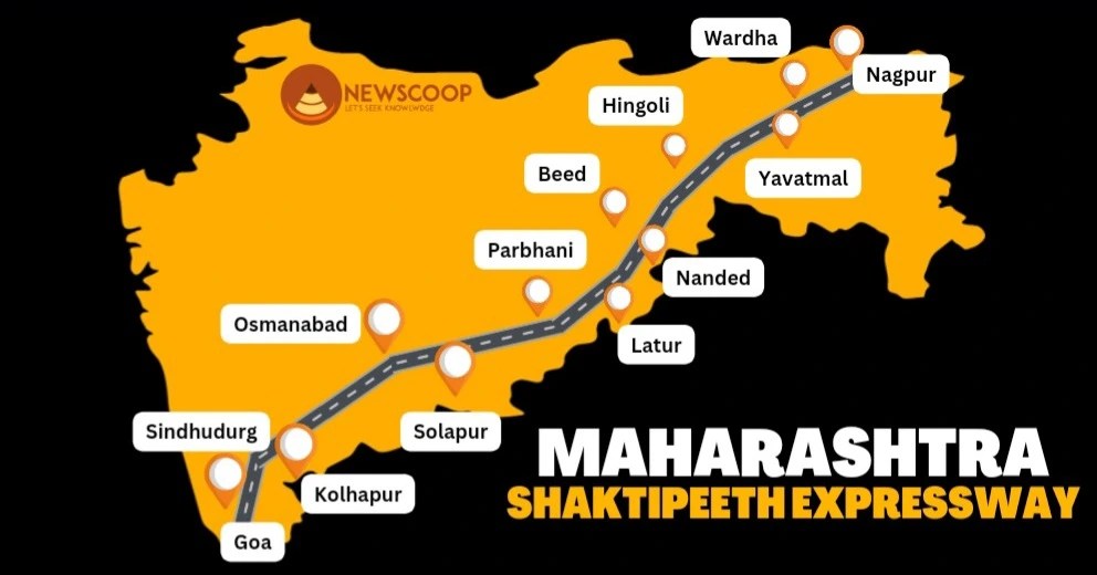 Shaktipeeth Expressway RouteMap of NagpurGoa