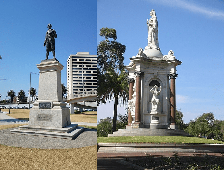 Captain Cook among statues defaced in Melbourne NewsCop