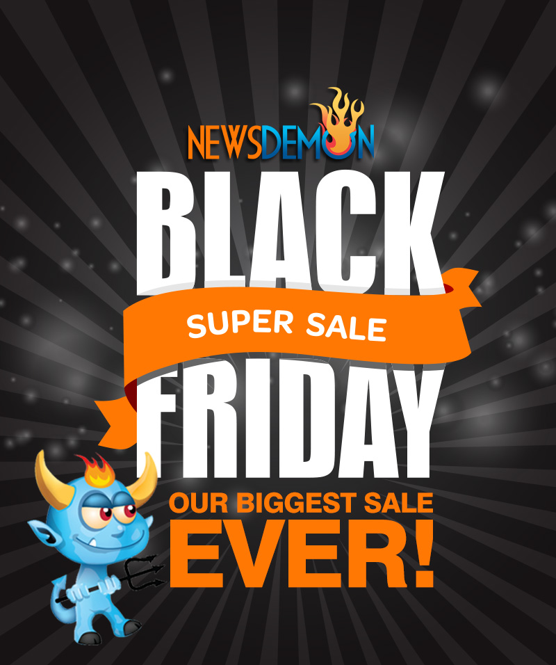 NewsDemon Black Friday 2013 Special Extended NewsDemon