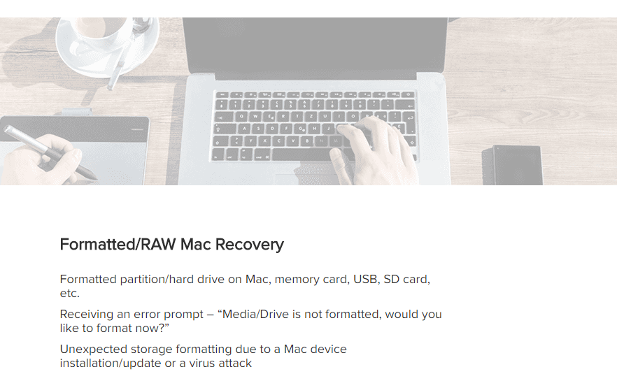 EaseUS Data Recovery Wizard for MAC 1