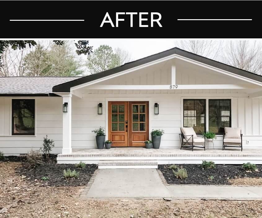 10 Curb Appeal Ideas With Before & After Photos New Silver