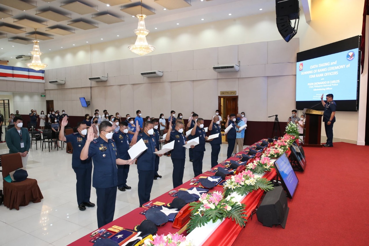 3 PNP generals get promoted, 11 officers get first star Inquirer News