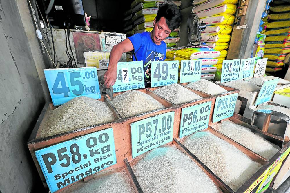 Biz group urges lifting of rice price cap after 2 to 3 weeks Inquirer