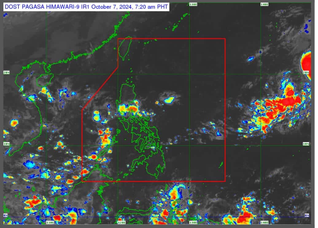 Cloudy skies, rain showers in parts of Luzon are due to LPA, ITCZ