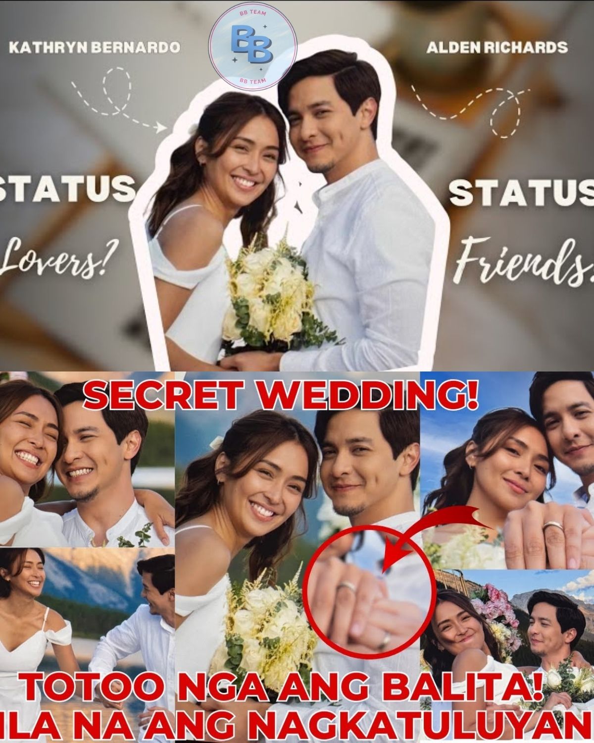 Kathryn Bernardo And Alden Richards Secretly Married In A Shocking