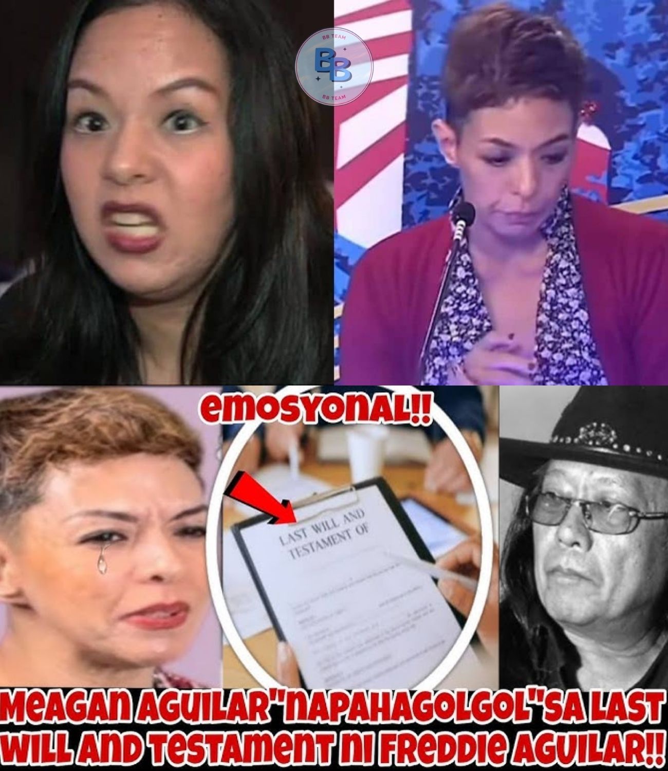 JAWDROPPING DRAMA! MEGAN IN TEARS AFTER READING FREDDIE AGUILAR’S