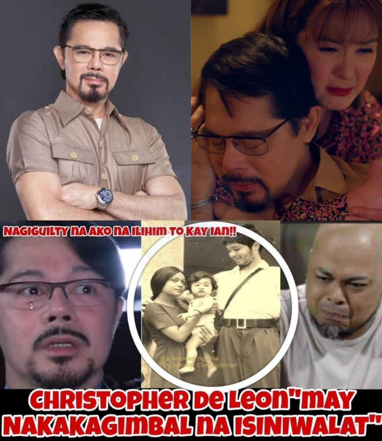 SHOCKING REVELATION SHATTERS THE ENTERTAINMENT WORLD Christopher De
