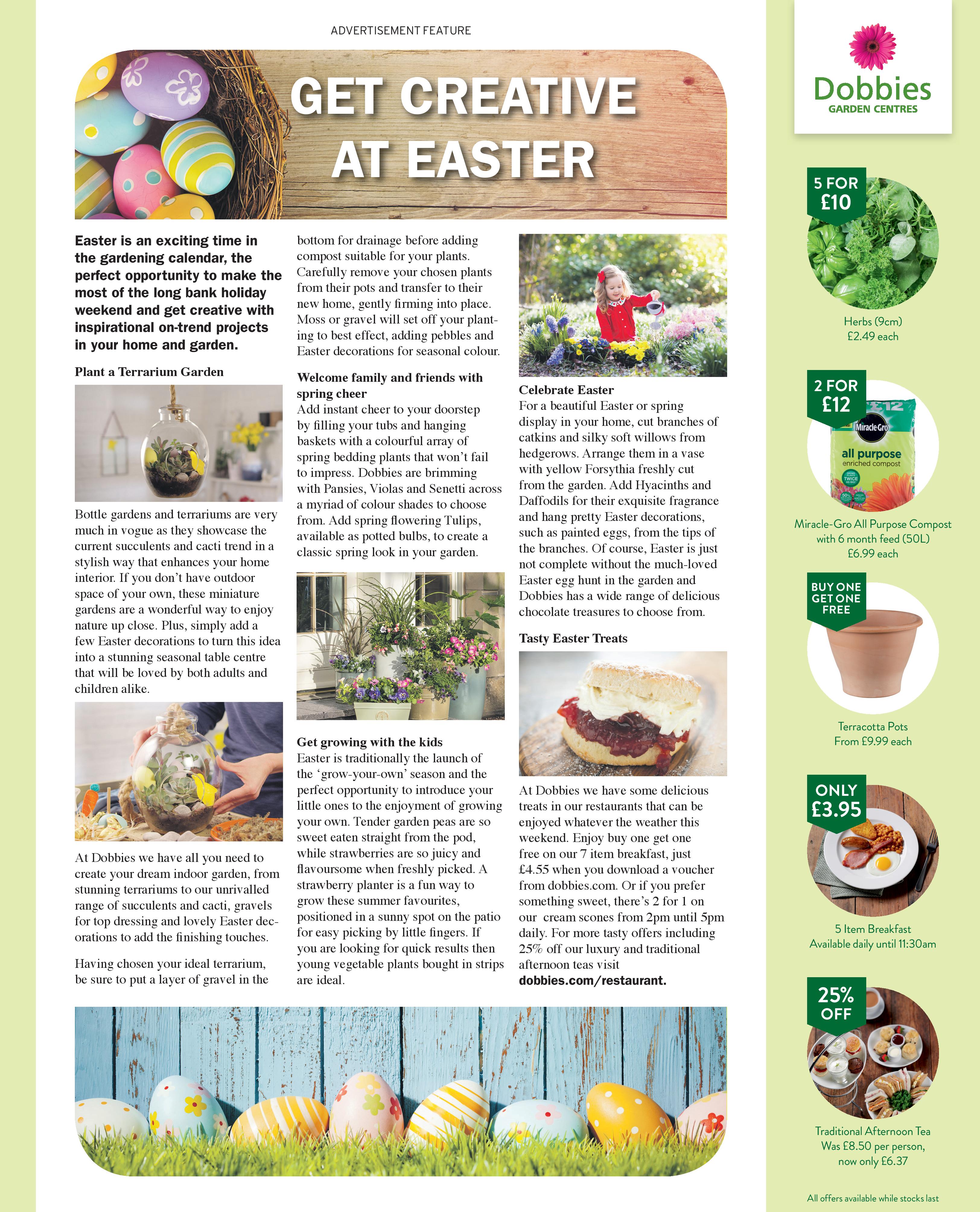 Dobbies Runs Featurelink Campaign For Easter News Media Association