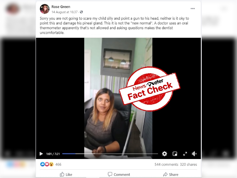 Fact Check Claim that infrared thermometer guns can