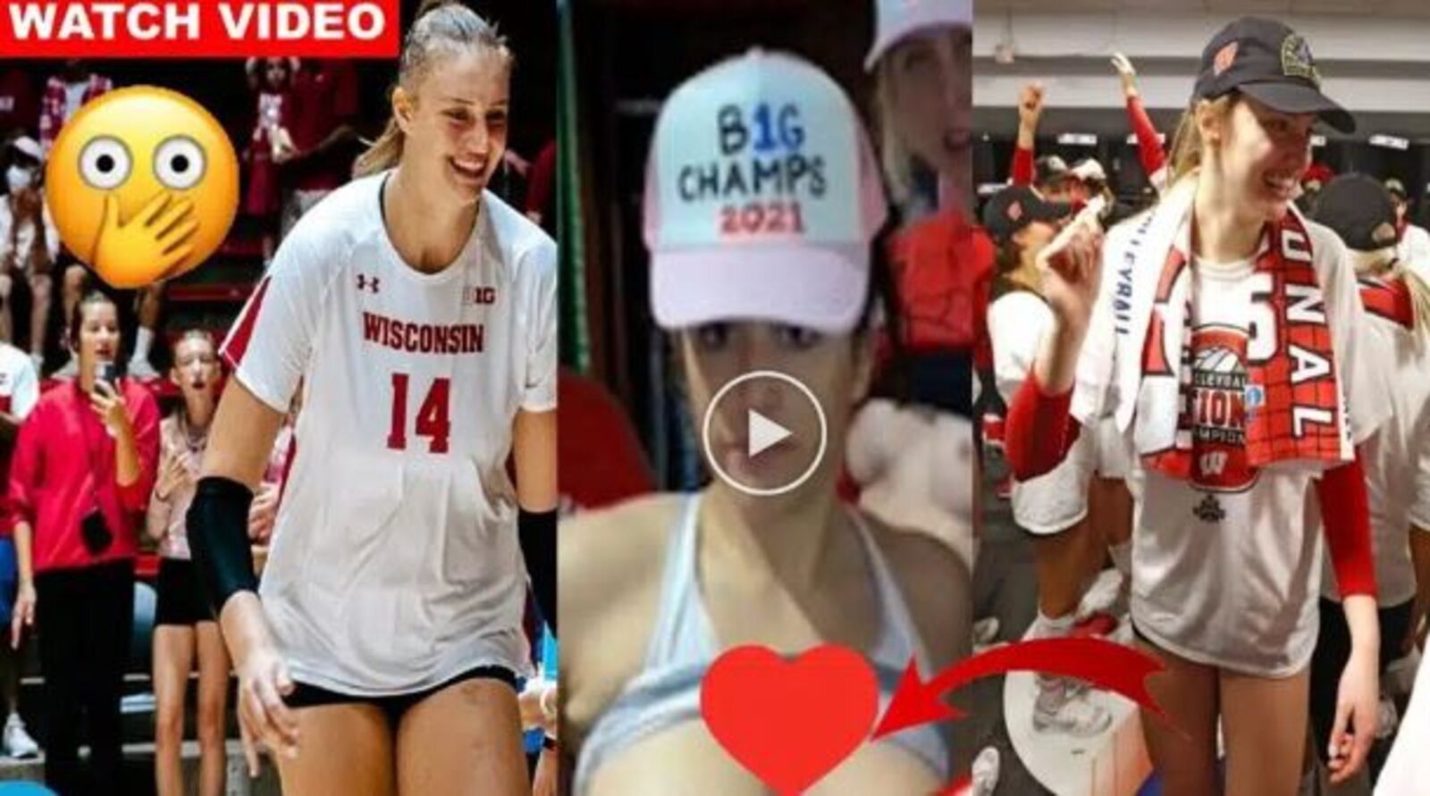Wisconsin volleyball team leaked unedited reddit video- Newsone