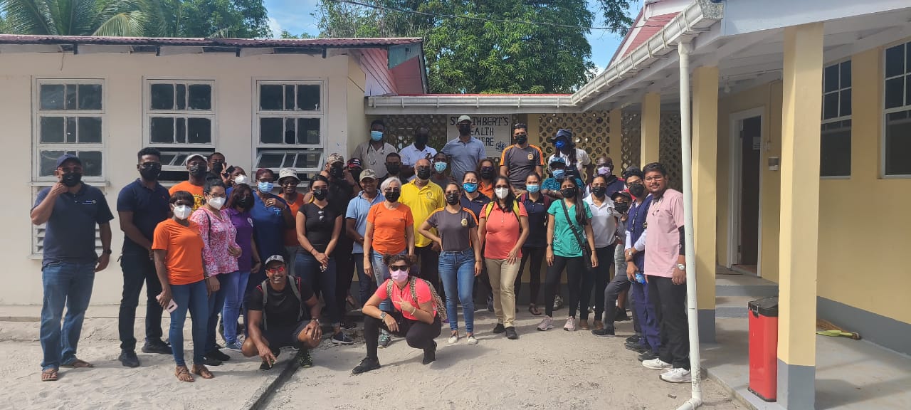 St. Cuthbert’s Mission benefits from expansive Rotary Demerara medical