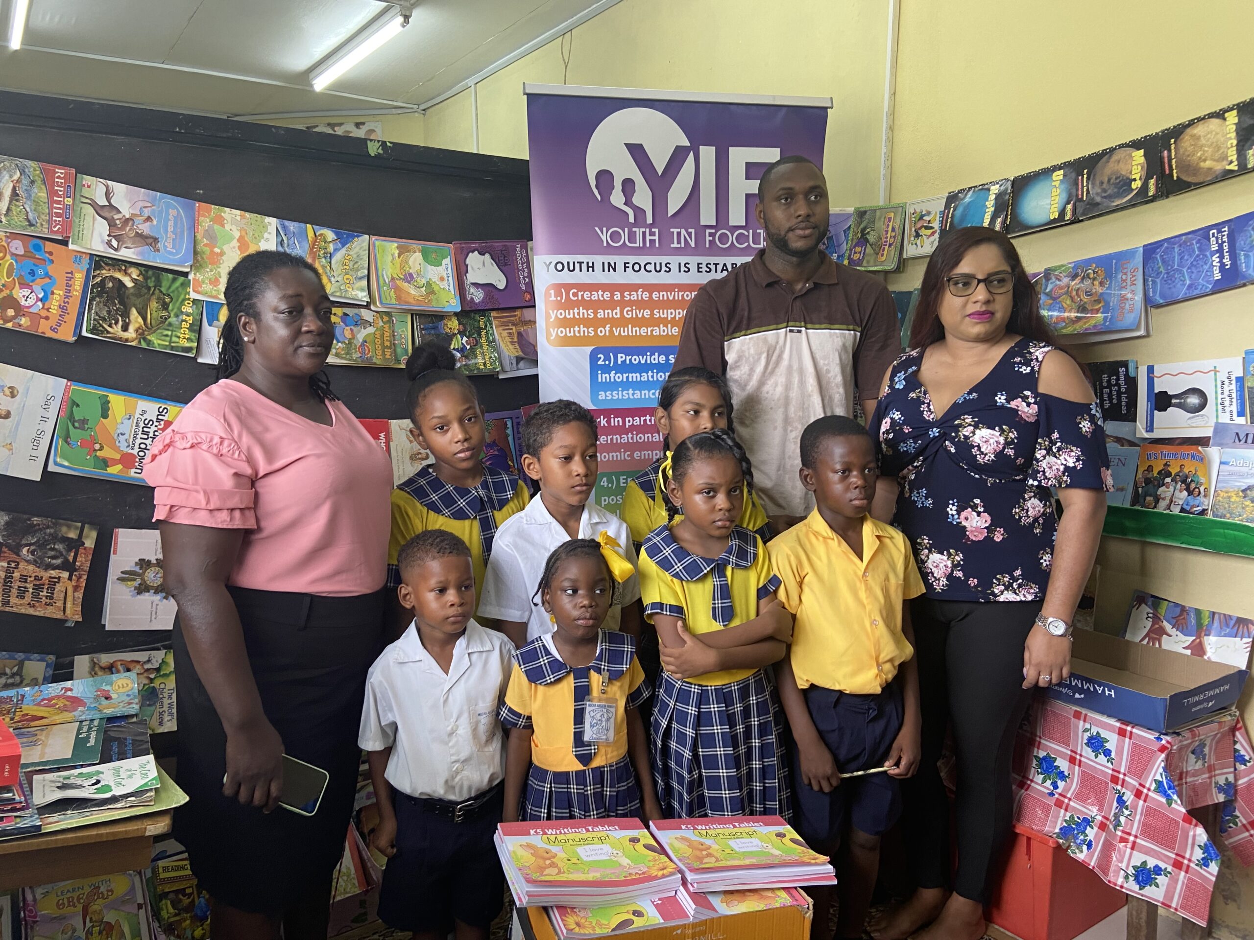 Amazonia Mall donates writing tablets to Mocha Primary School News