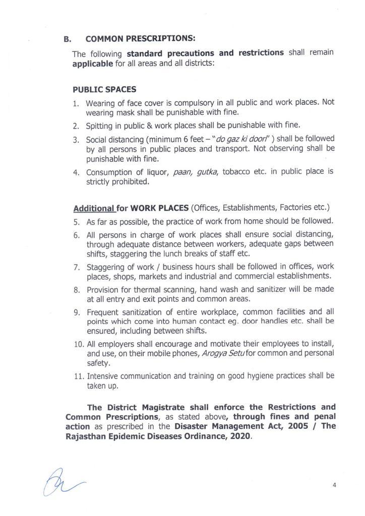 Rajasthan Lockdown 4.0 Guidelines Salons to open; cabs to function in green, orange zones