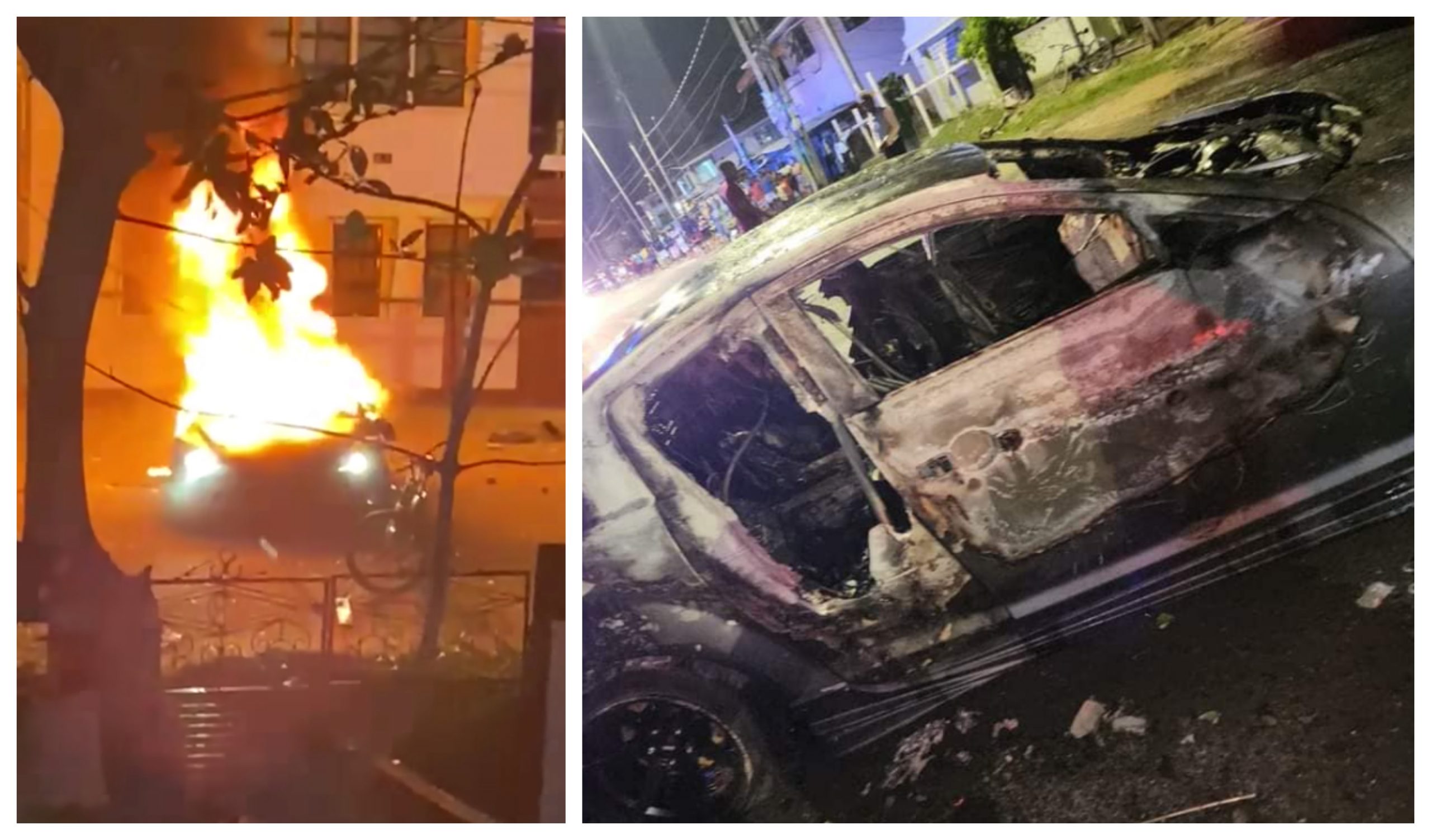 Hopetown residents torch car and assault driver who hit down two