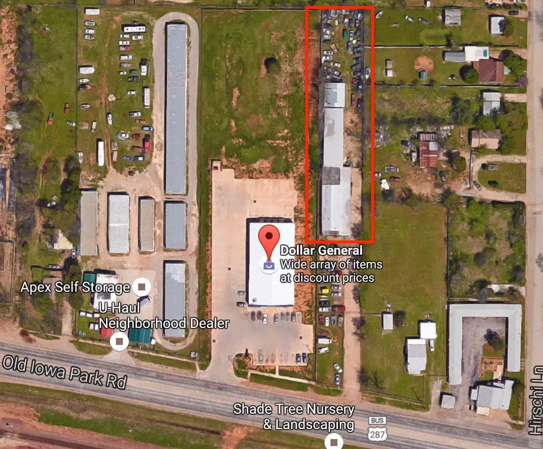 Large Fire Breaks Out in Wichita Falls Off Old Iowa Park Road Near Dollar General [PHOTOS]