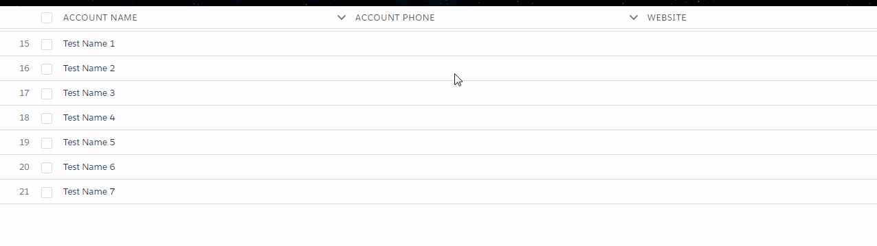 Lightning Data Table With Lazy Loading Salesforce News Technology Stuff