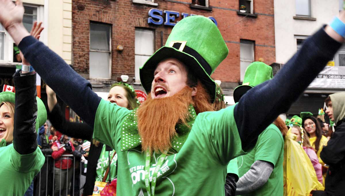 Tenuous Irish connection definitely enough for most people