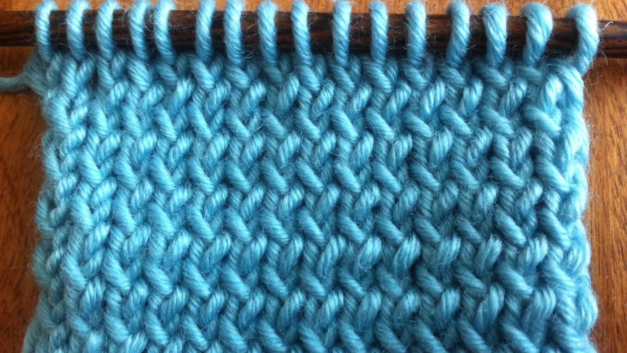 How to Knit Through the Back Loop New Stitch A Day