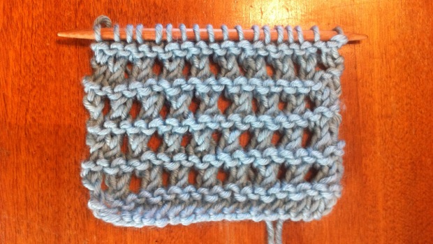 Ridged Eyelet Stitch Knitting Stitch 29 New Stitch A Day