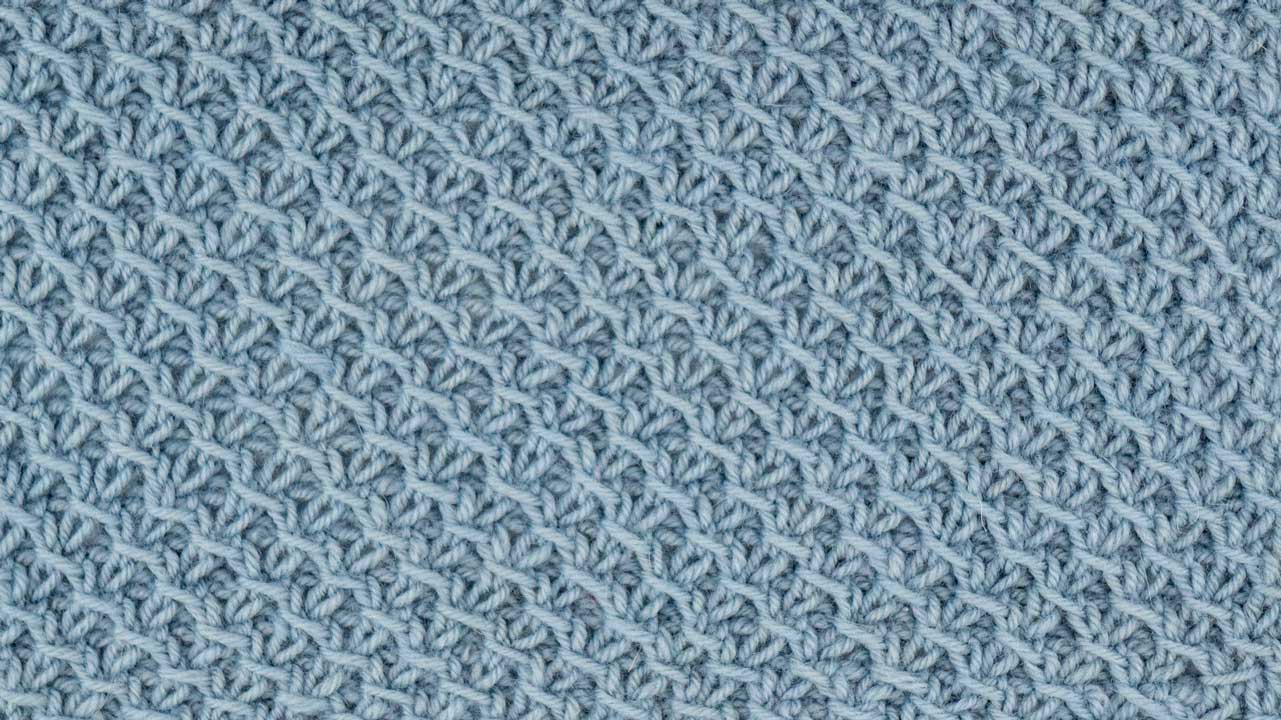 Small Quilted Cross Stitch Knitting Stitch Pattern Dictionary