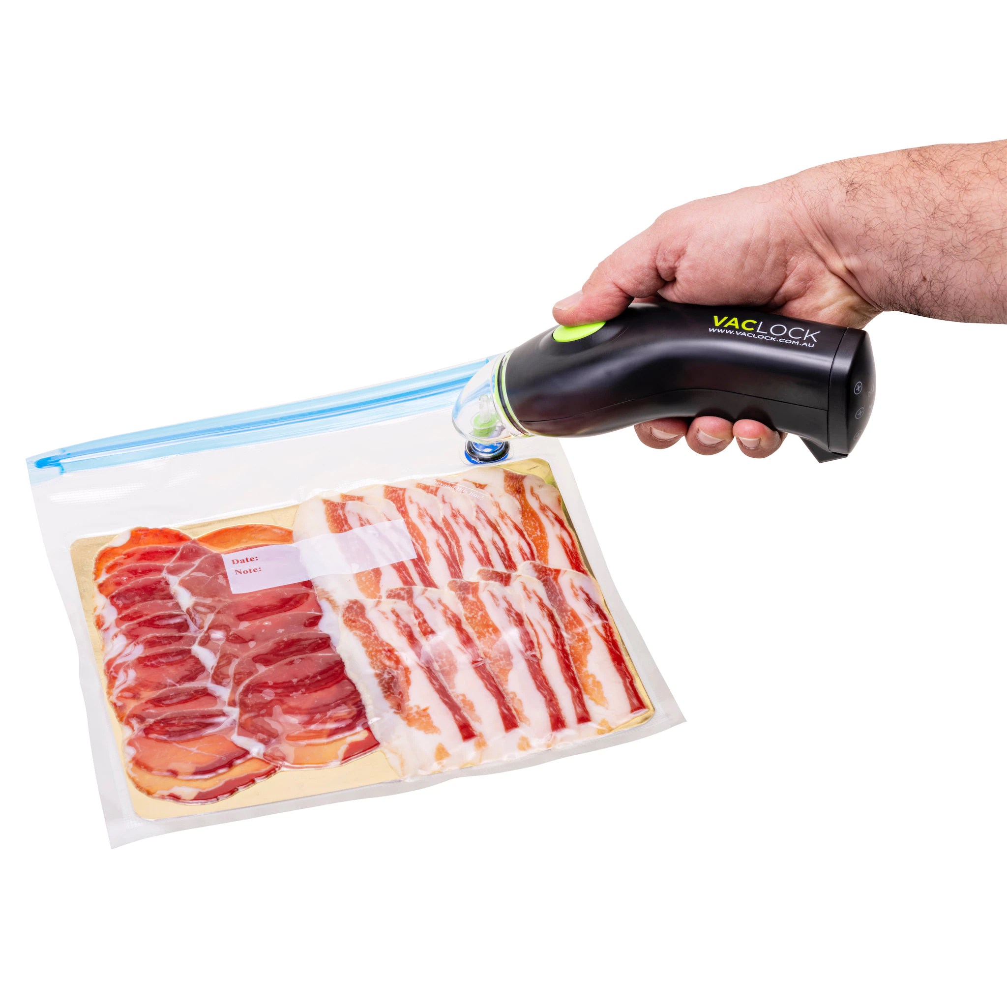 Vaclock Electric Food Vacuum Sealer + FREE x10 Vacuum Bags (Medium