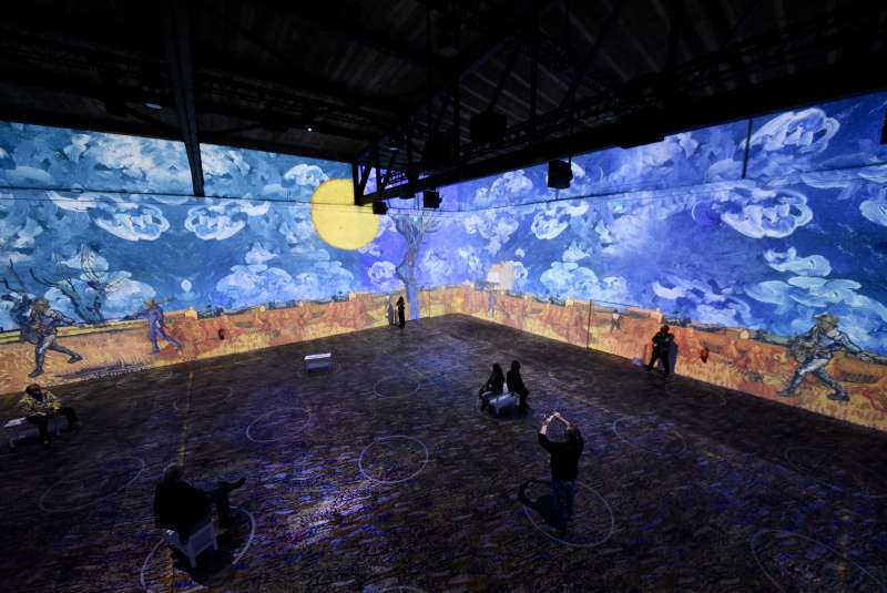The cool new Immersive Van Gogh San Francisco exhibit is a definite