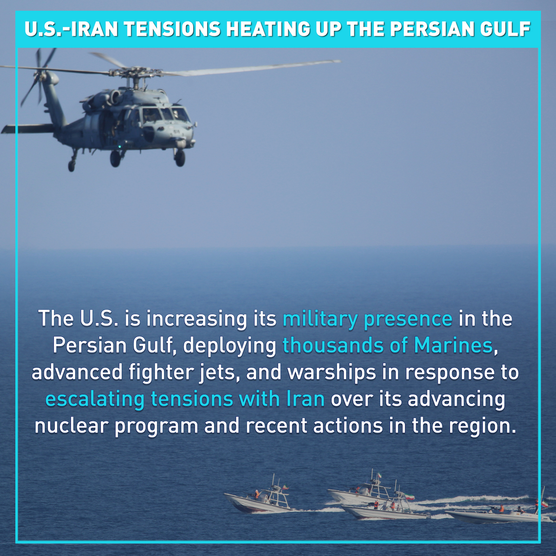 Escalating Tensions U.S. and Iran in the Persian Gulf CGTN