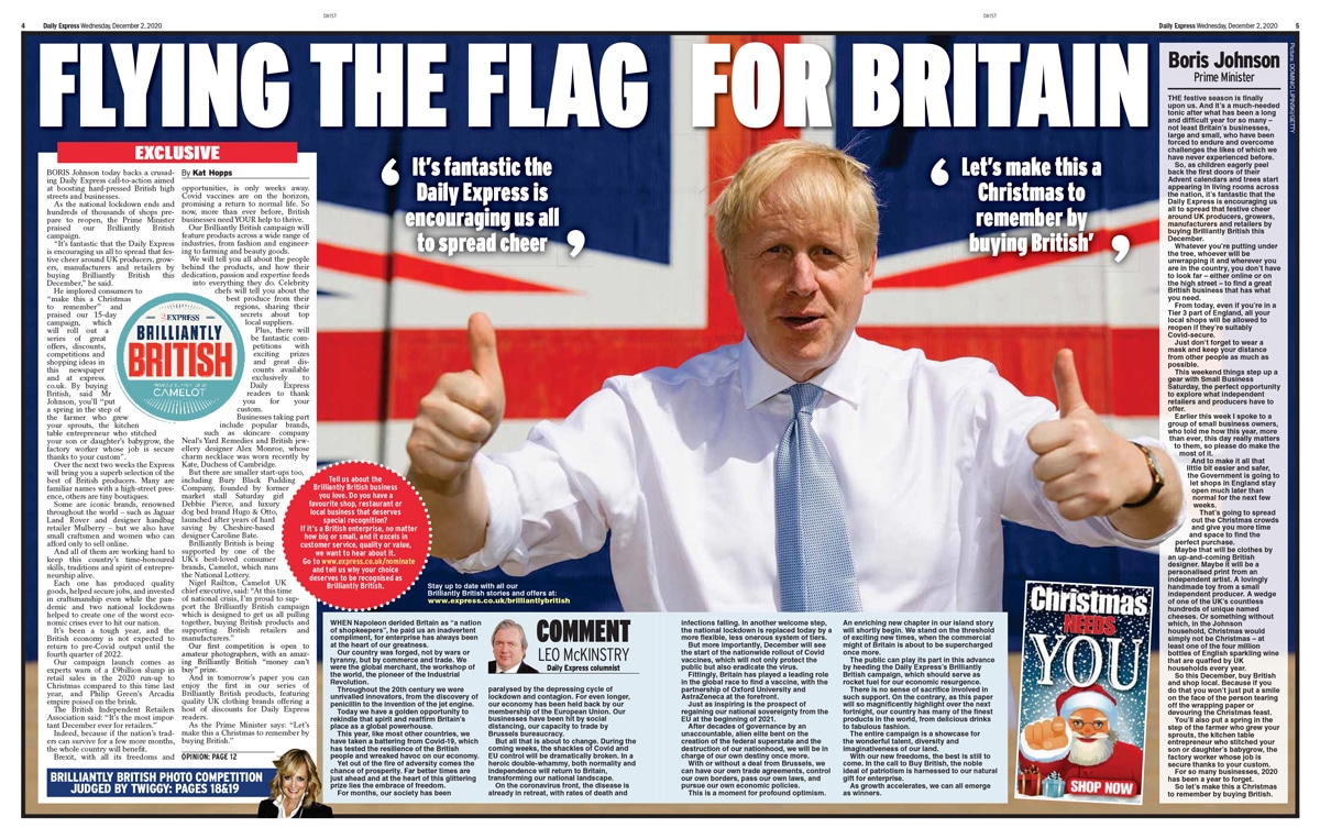 Daily Express launches its ‘Brilliantly British’ campaign » Newsworks