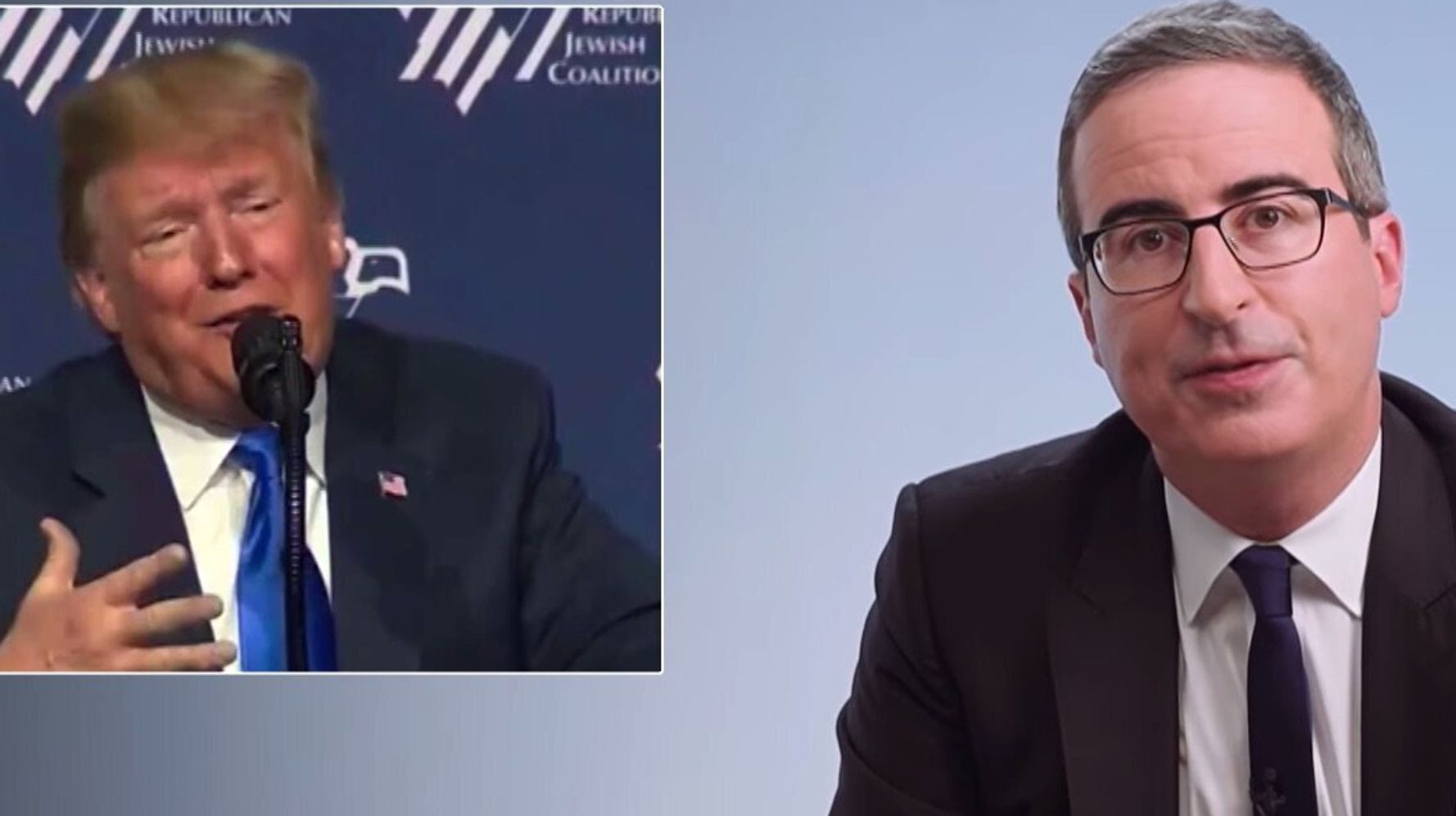John Oliver Nails The Really Sad Part Of Trump's Final Debate