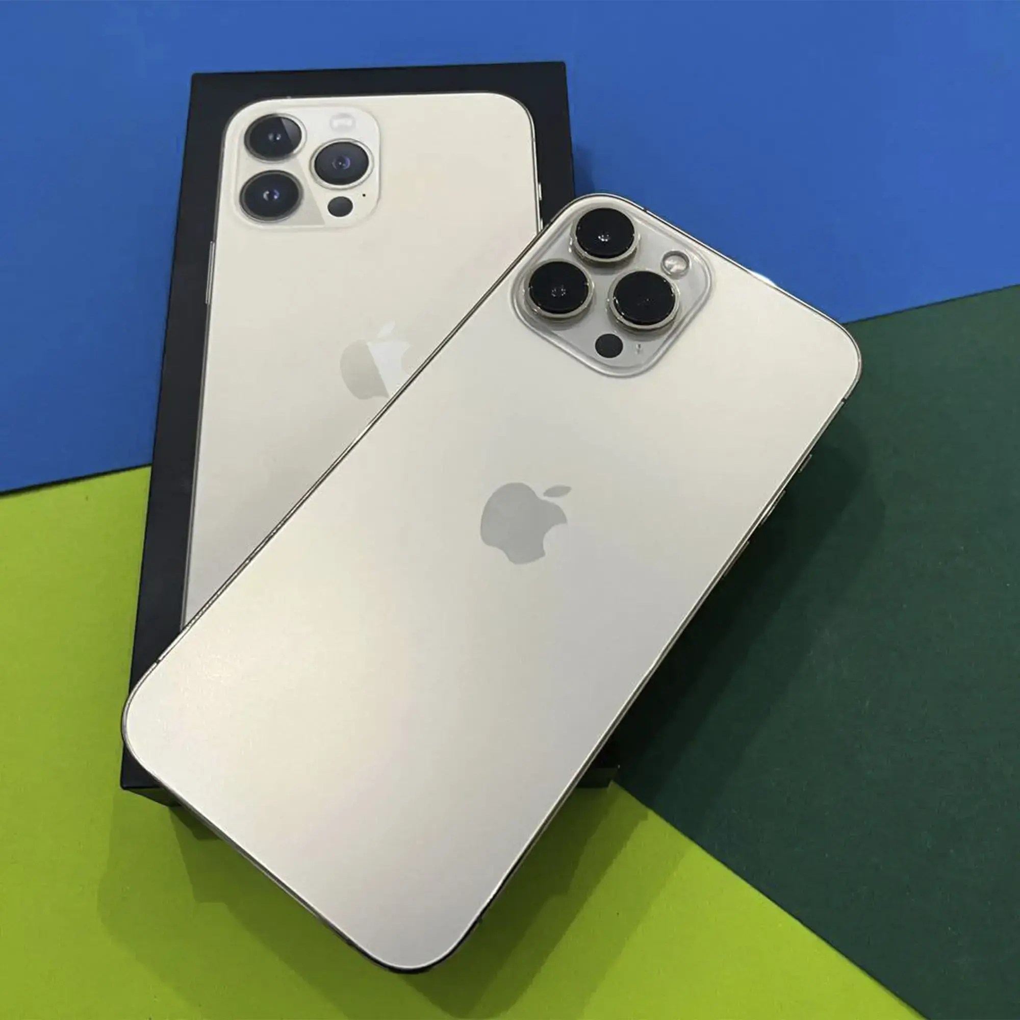 📲USED Apple iPhone 13 Pro Max 256GB Gold (MLKU3, MLLD3),🔋100 (Стан 10/10, Комплект повний