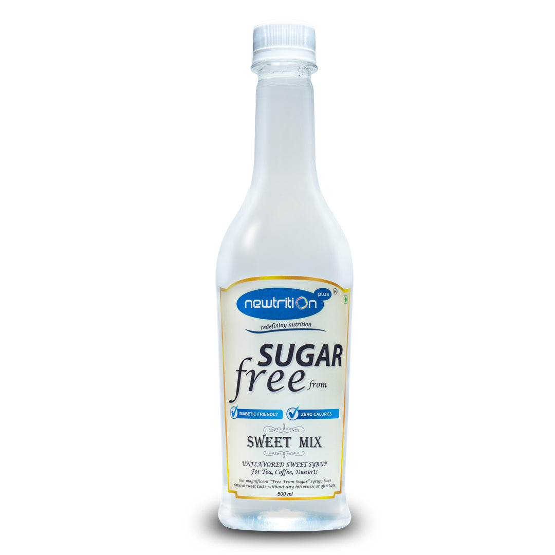 SWEET MIX SWEETENER SYRUP FOR TEA COFFEE DESSERTS SUGAR FREE