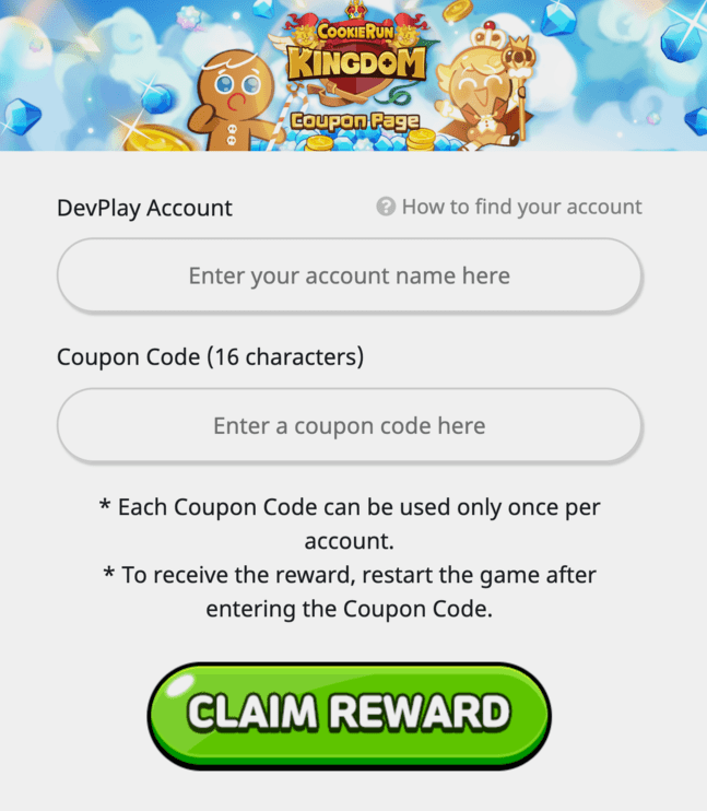 Cookie Run Kingdom Coupon Code Full List June 2024Promo Code