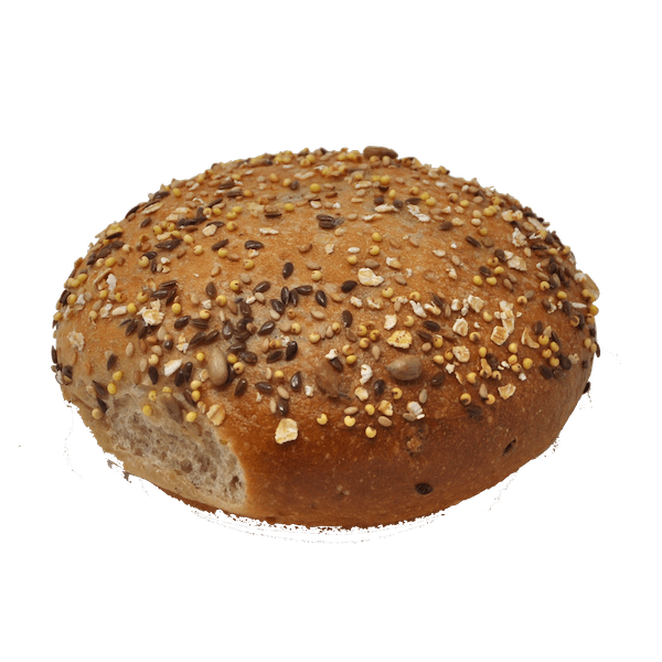 Multigrain Round Roll New Venice Bakery
