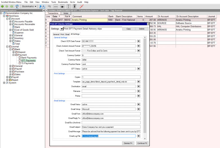 NewViews and EFT FAQs NewViews Accounting Software