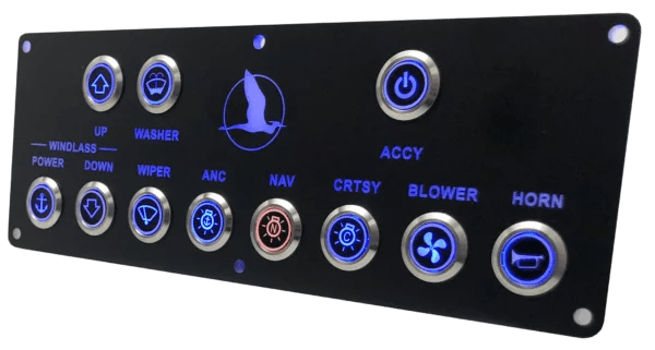 Buy Bluewater Switches & Panels | Push Button | New Wire Marine